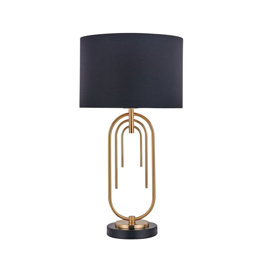 Flora Modern Elegant Table Lamp Desk Light - Black Fast shipping On sale