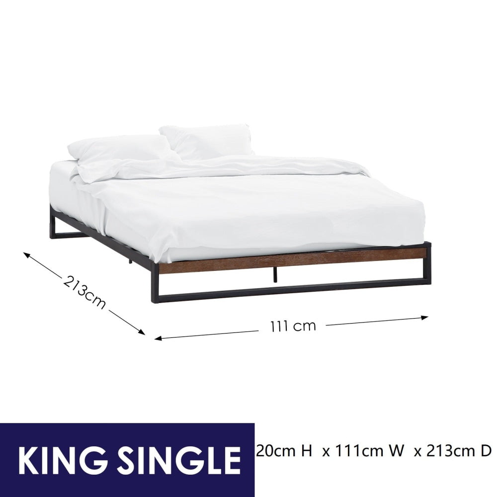 Florence Metal bed base - King Single Bed Frame Fast shipping On sale