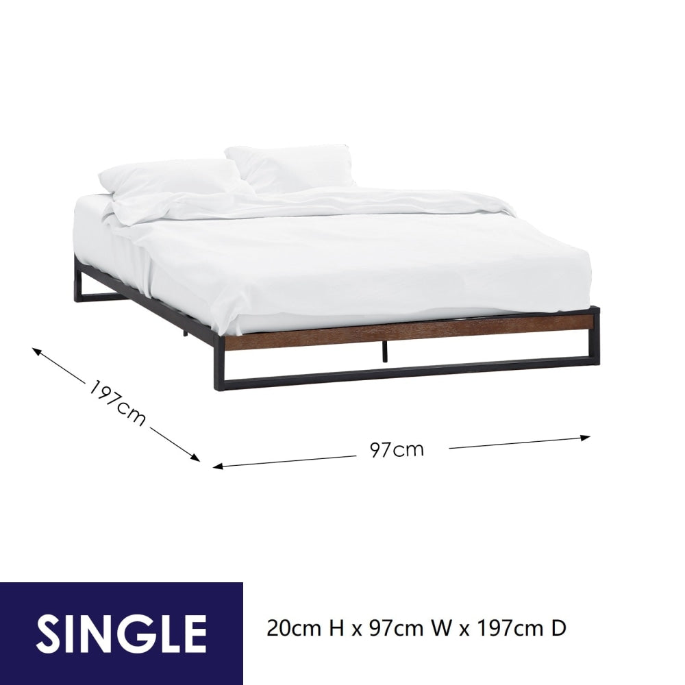 Florence Metal bed base - Single Bed Frame Fast shipping On sale