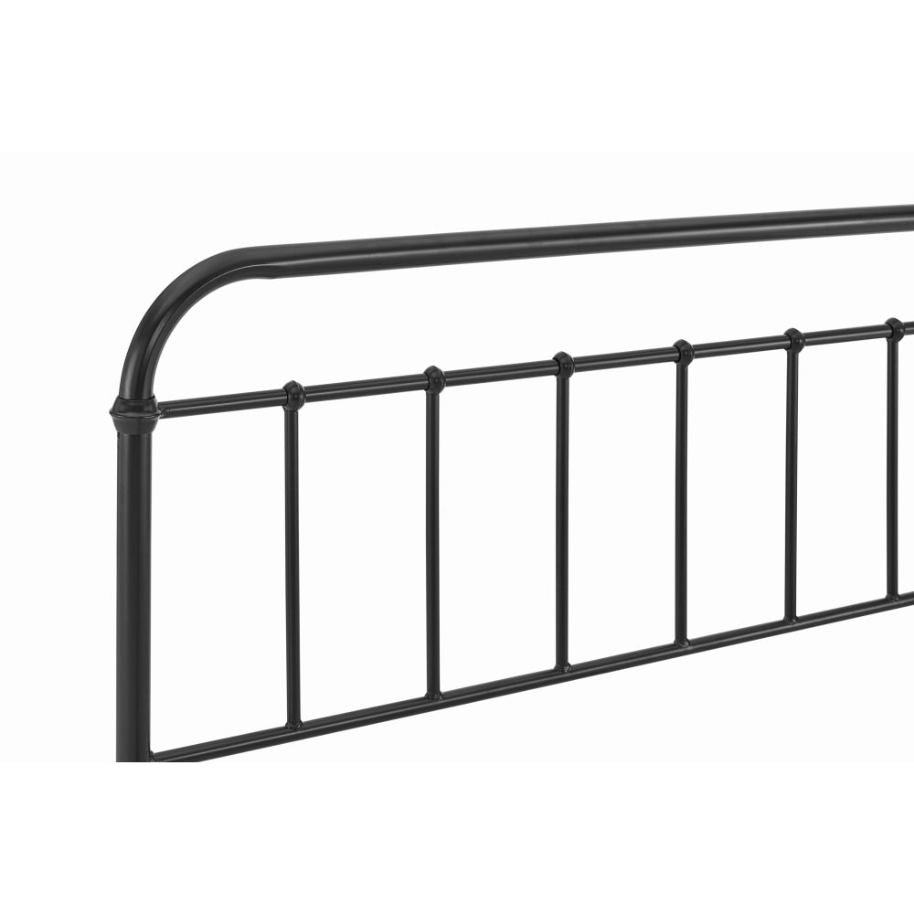 Florence Metal Bed Frame - Black Double / Fast shipping On sale