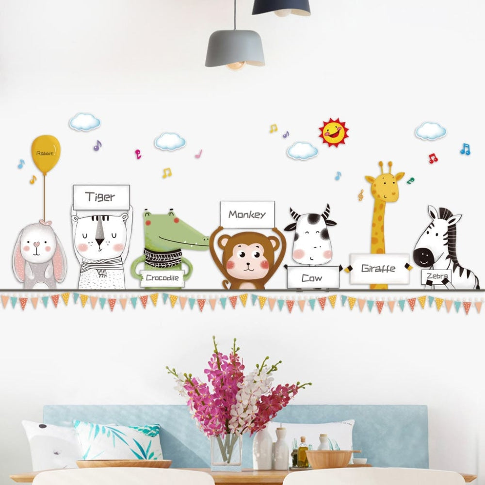Forest Animal Wall Sticker Decoration Decor Fast shipping On sale