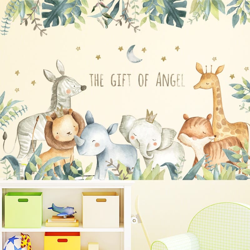 Forest Friends Nursery Wall Sticker Decoration Decor Fast shipping On sale