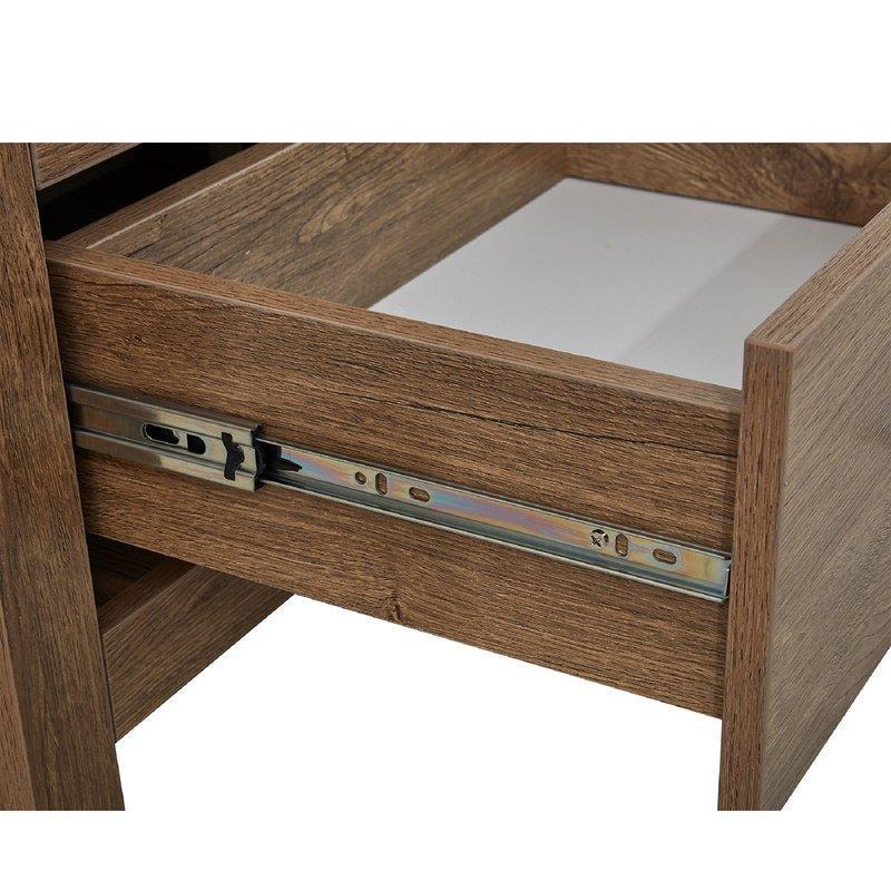 Modern Wooden BedSide Side Table Nightstand - Walnut Bedside Fast shipping On sale