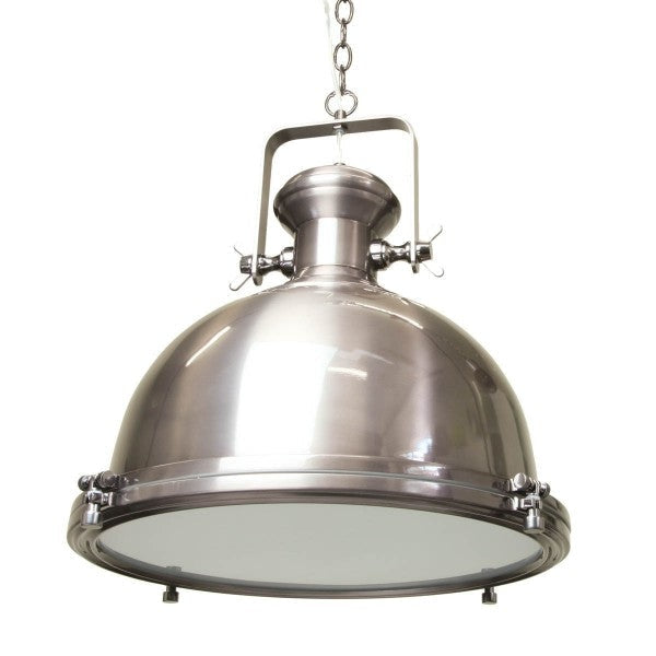 Gandara Classic Pendant Light Lamp industrial Bell Shape Chain Cord 120cm - Antique Silver Fast shipping On sale