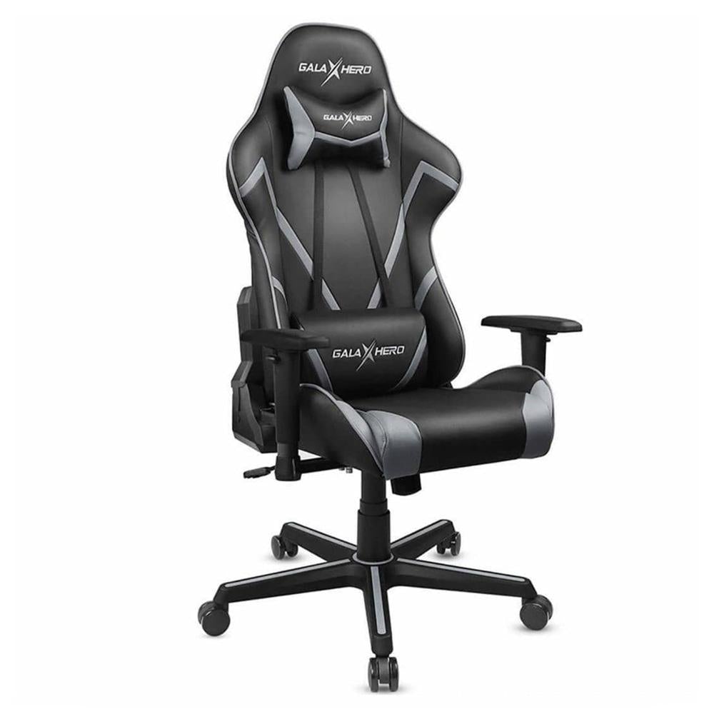 Galaxy Hero Ergonomic Gaming Racing Office Computer Chair - Grey Fast shipping On sale