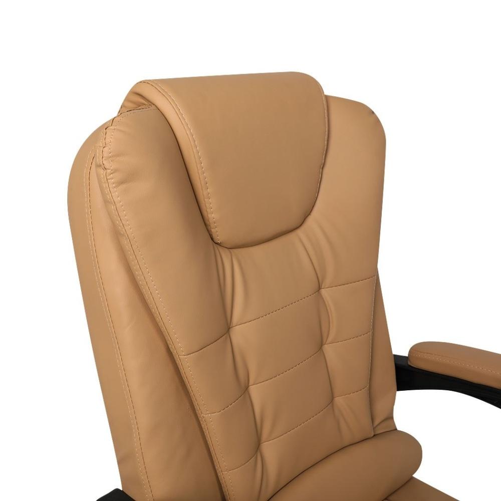 Gaming Chair Office Computer Seat Racing PU Leather Executive Footrest Racer Bronze Fast shipping On sale