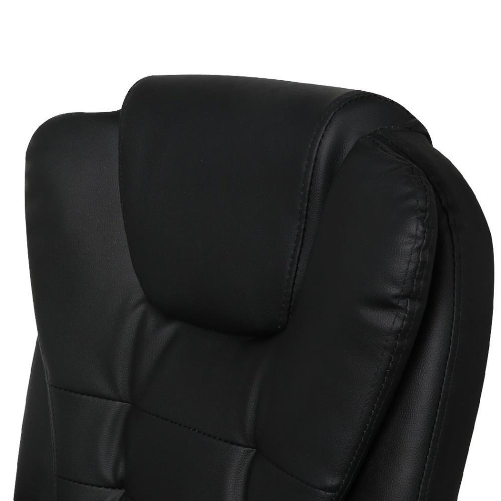 Gaming Chair Office Computer Seat Racing PU Leather Executive Racer Recliner Black Fast shipping On sale