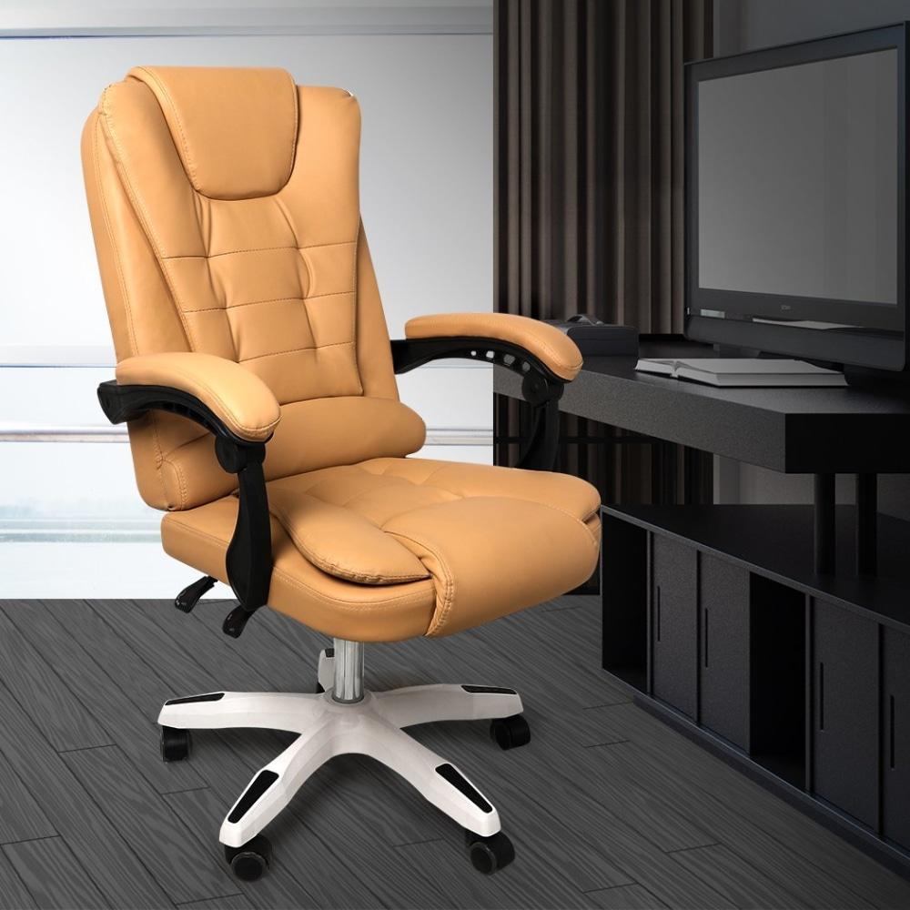 Gaming Chair Office Computer Seat Racing PU Leather Executive Racer Recliner Bronze Fast shipping On sale