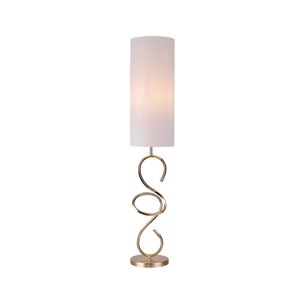 Garcia Modern Elegant Free Standing Reading Light Floor Lamp - Brass Fast shipping On sale