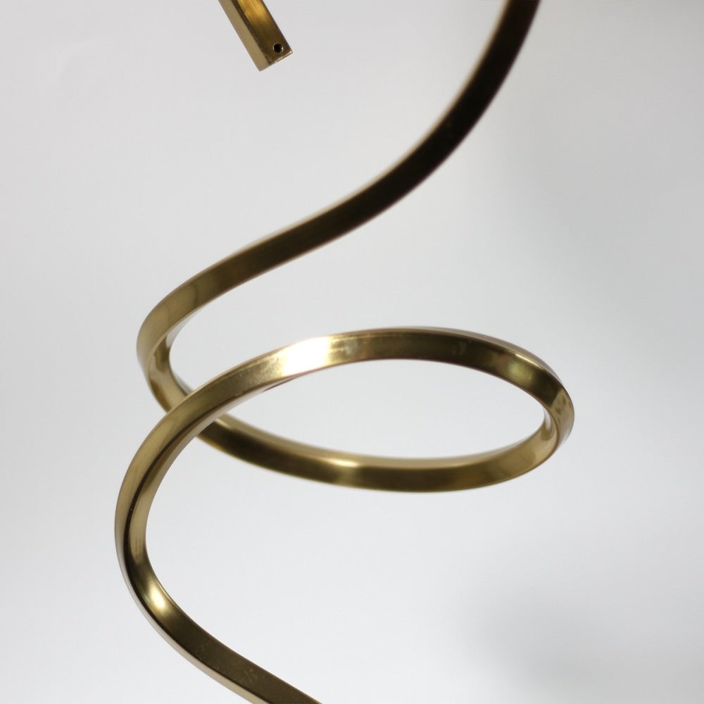Garcia Modern Elegant Free Standing Reading Light Floor Lamp - Brass Fast shipping On sale