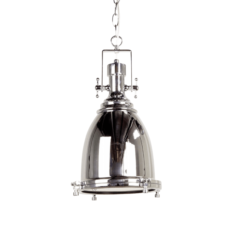 Gelo Classic Vintage Industrial Pendant Light Lamp Chain Cord - Chrome Fast shipping On sale