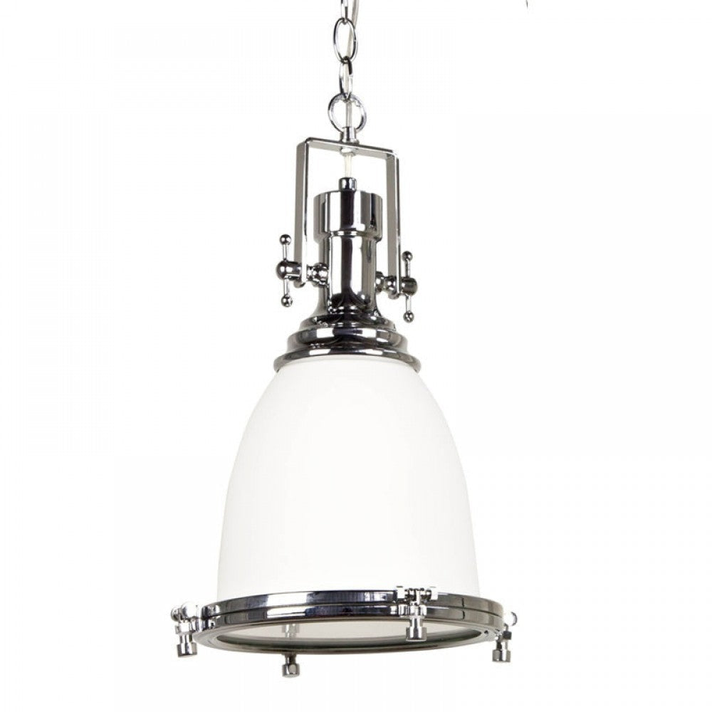 Gelo Classic Vintage Industrial Pendant Light Lamp Chain Cord - Clear Chrome Fast shipping On sale