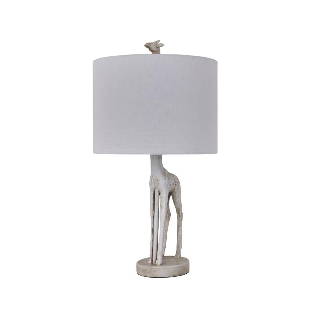 Giraffe Standing Modern Elegant Table Lamp Desk Light - White Fast shipping On sale