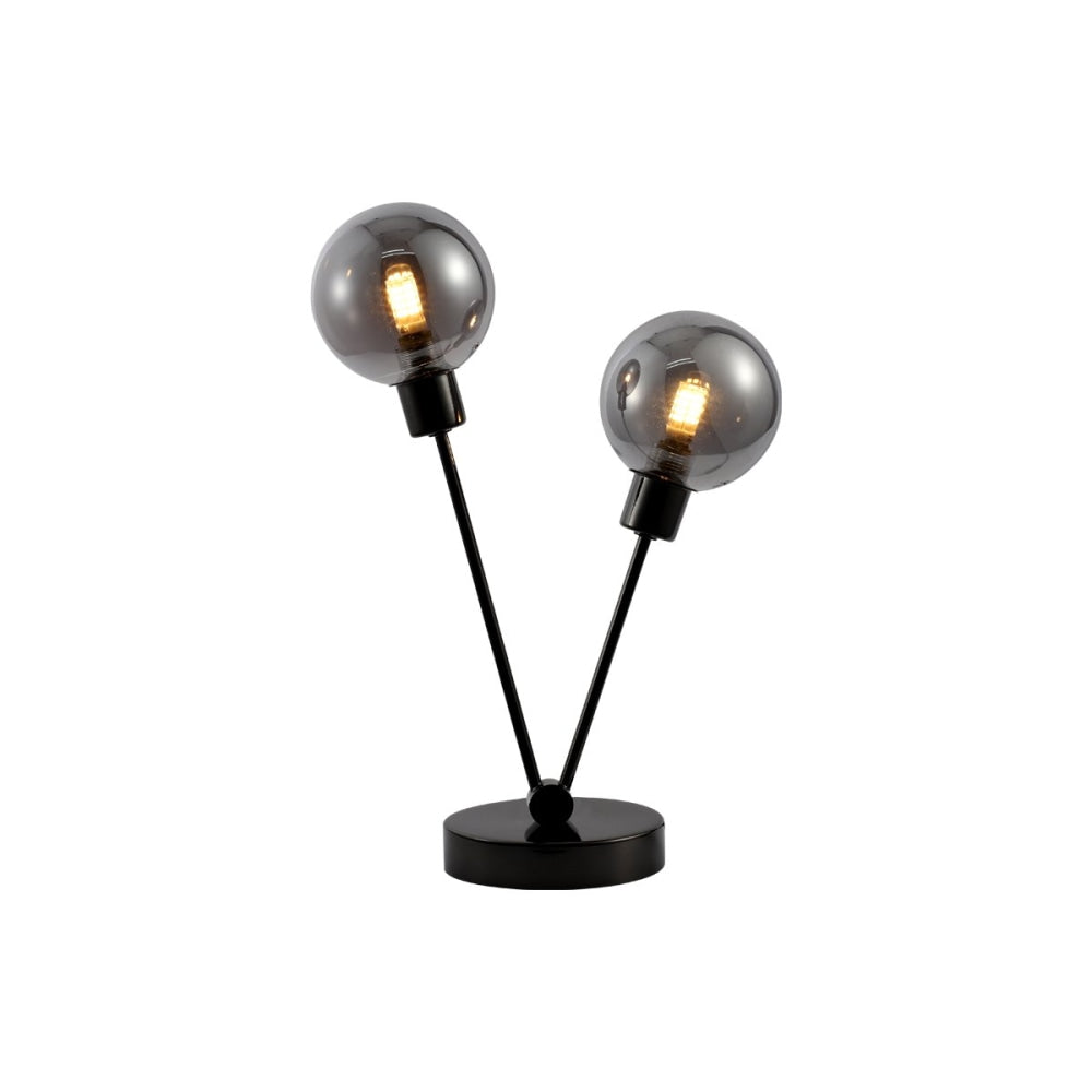 Gordon Modern Elegant Table Lamp Desk Light - Black Chrome Fast shipping On sale