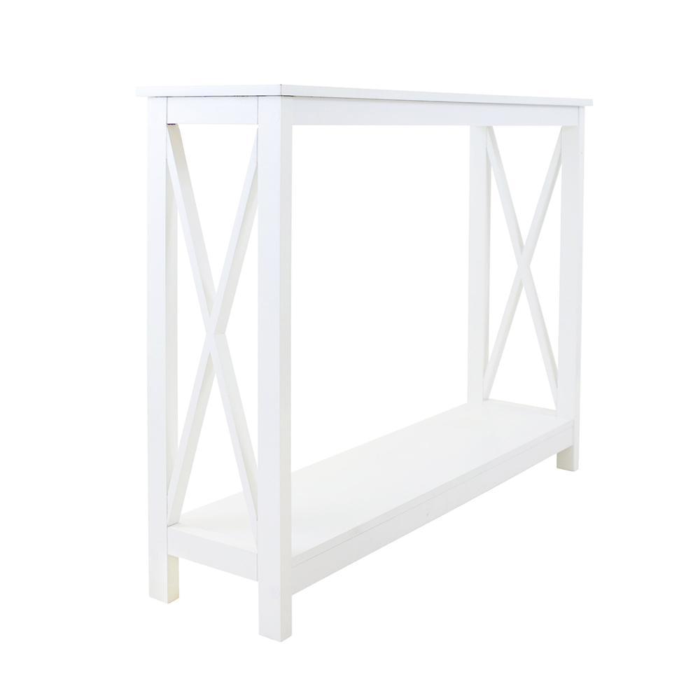Hailey Hallway Console Hall Display Table 100cm - White Fast shipping On sale