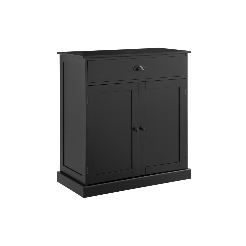 Hampton Style Buffet Unit Sideboard Storage Cabinet - Black & Fast shipping On sale