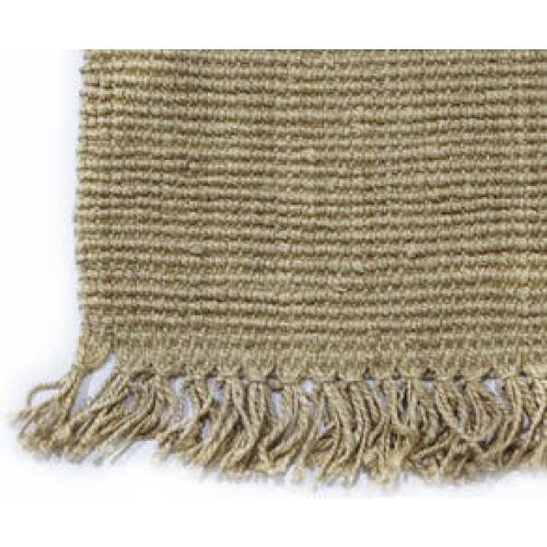 Hand Woven Jute Hallway Runner with tassels - 300cm x 80cm Rug Fast shipping On sale