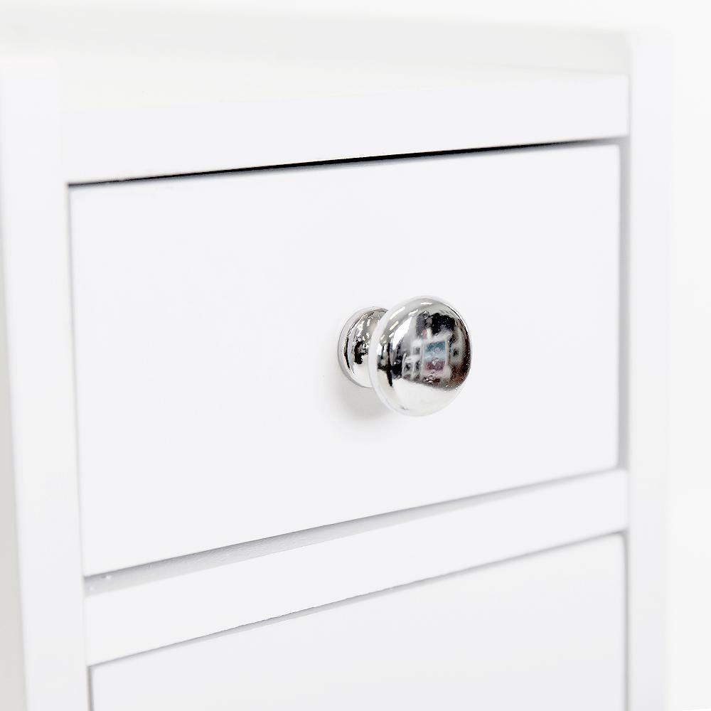 Harper Bathroom Utility Cabinet Slim Pull-Out Storage - White Fast shipping On sale