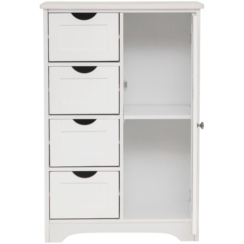 Harper Multipurpose Bathroom Storage Cabinet Tallboy - White Fast shipping On sale