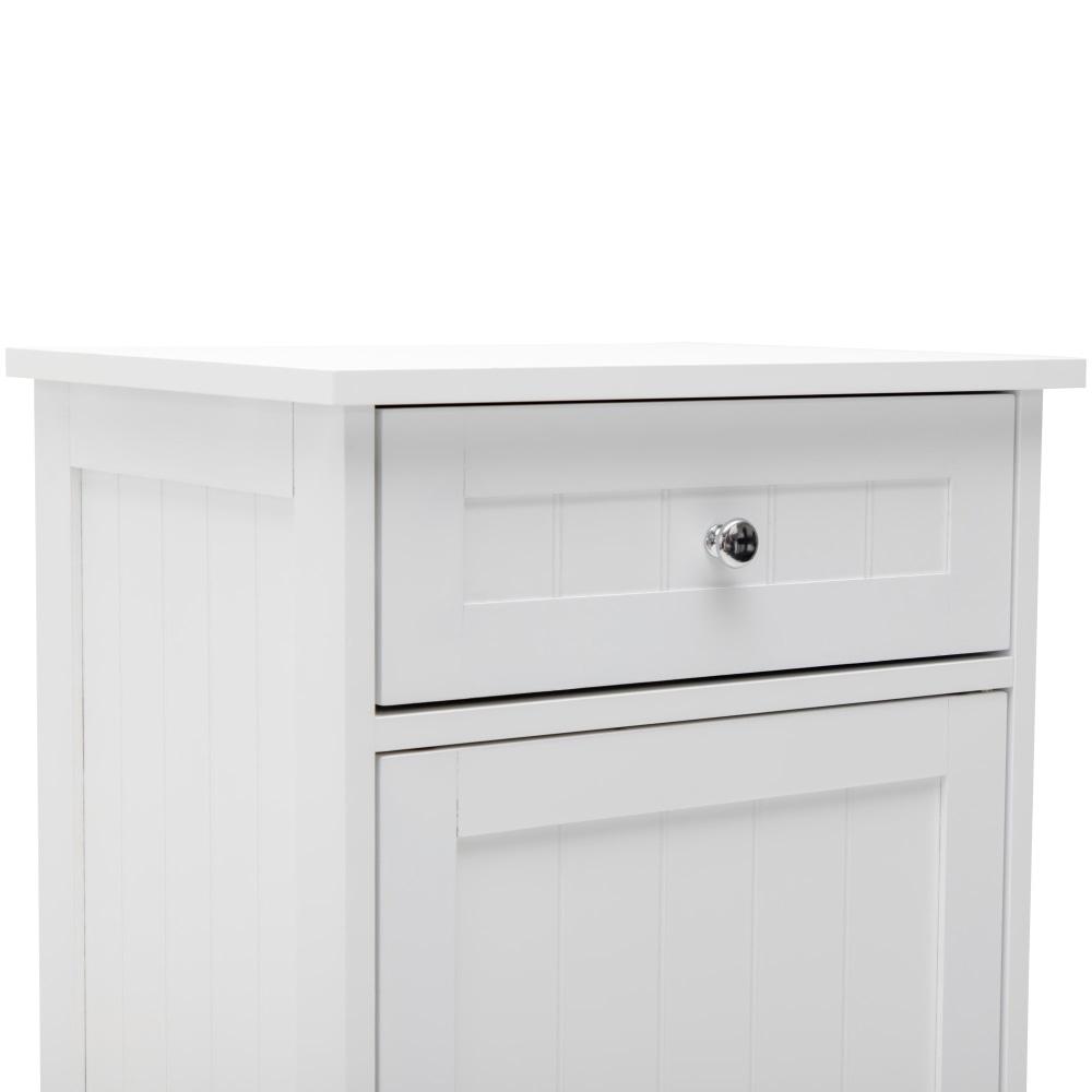 Harper Multipurpose Lowboy Low Storage Cabinet - White Bathroom Fast shipping On sale
