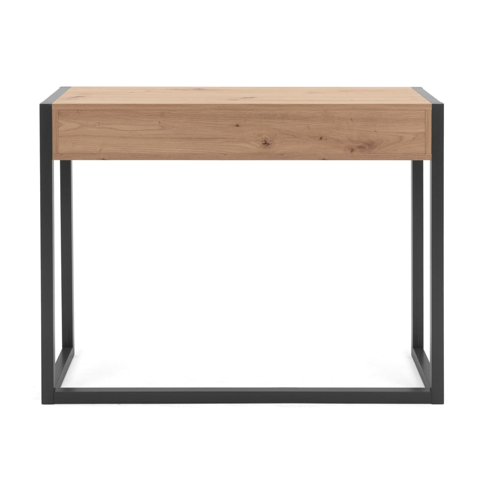 Henry Hallway Console Hall Table W/ 2-Drawers - Natural/Black table Fast shipping On sale