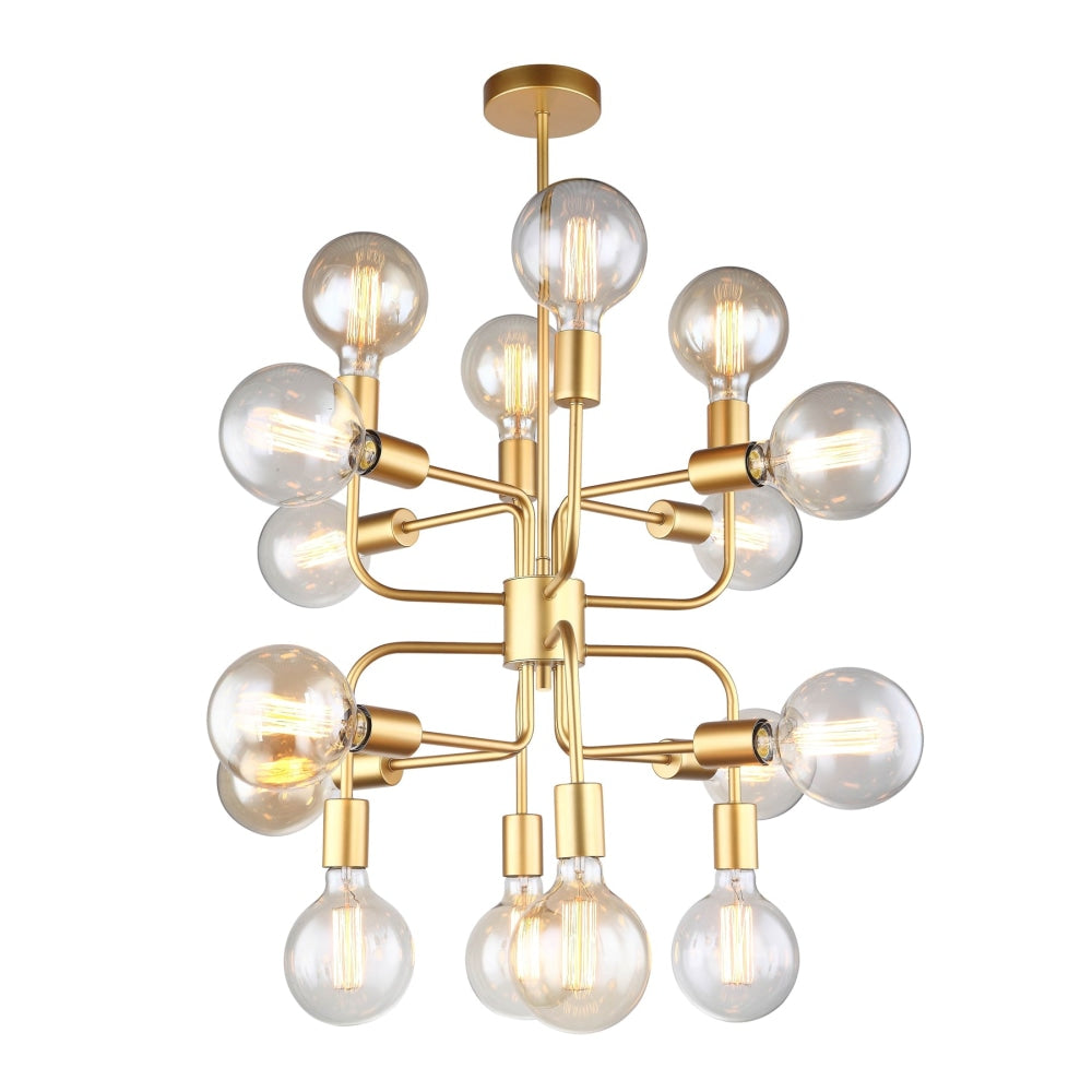 HEXADE Pendant Lamp Light Interior ESx16 Matte Gold 8 x C Arms OD505mm Fast shipping On sale