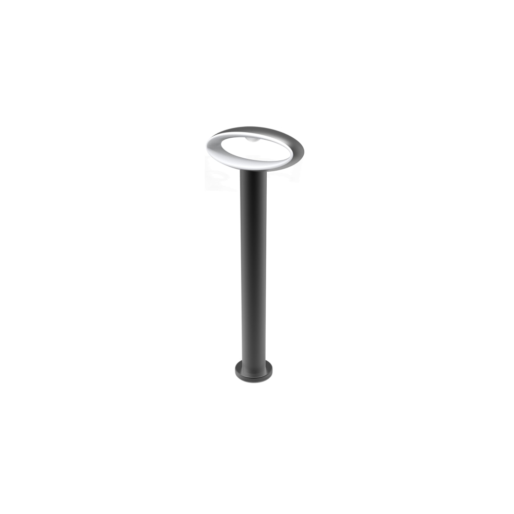 HORUS Garden Bollard Light 9W Oval (Open) Matte Black 3000K IP54 H500mm 350LM Fast shipping On sale