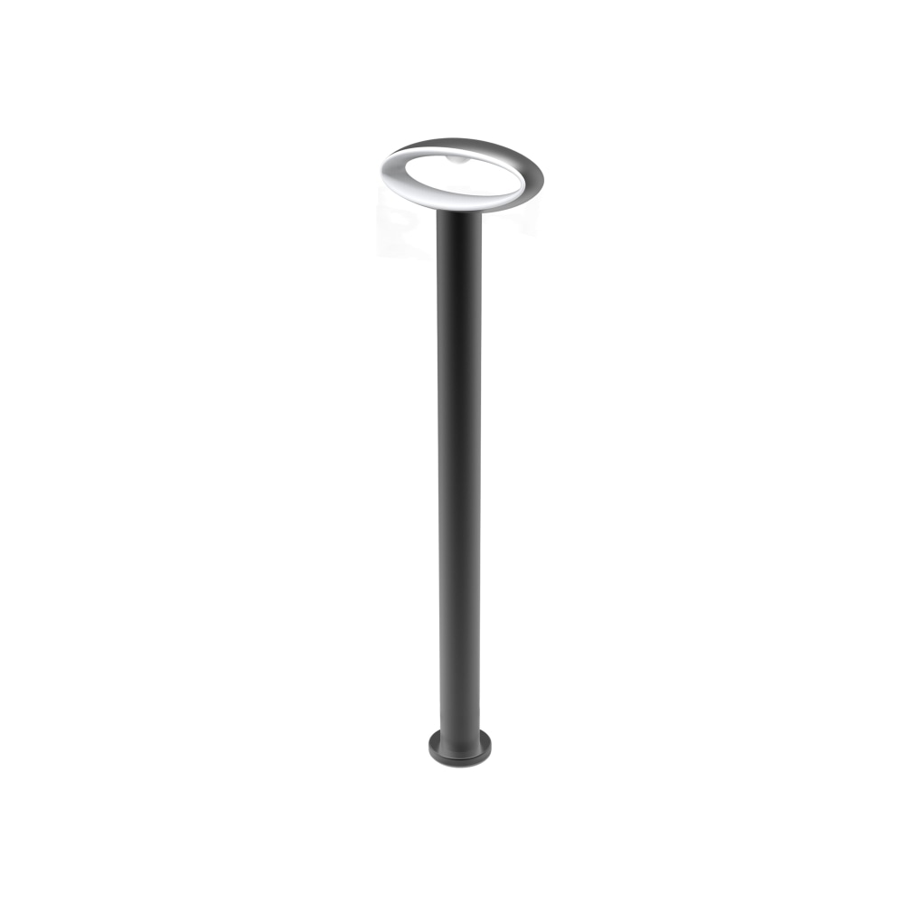 HORUS Garden Bollard Light 9W Oval (Open) Matte Black 3000K IP54 H800mm 355LM Fast shipping On sale