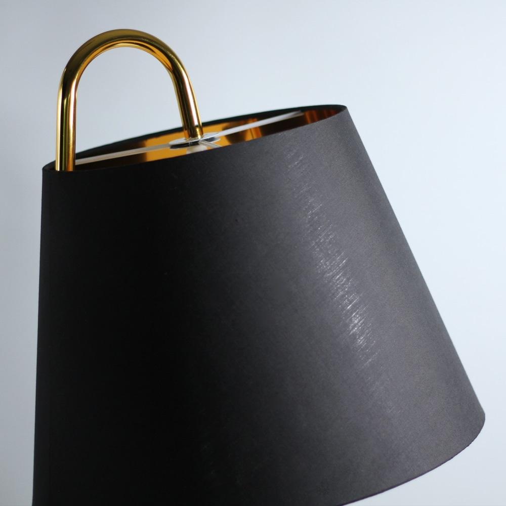 Iconic Modern Elegant Free Standing Reading Light - Black & Brass Floor Lamp Fast shipping On sale