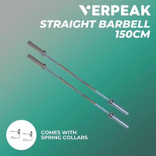 Olympic Barbell 150CM Straight Sports & Fitness Fast shipping On sale