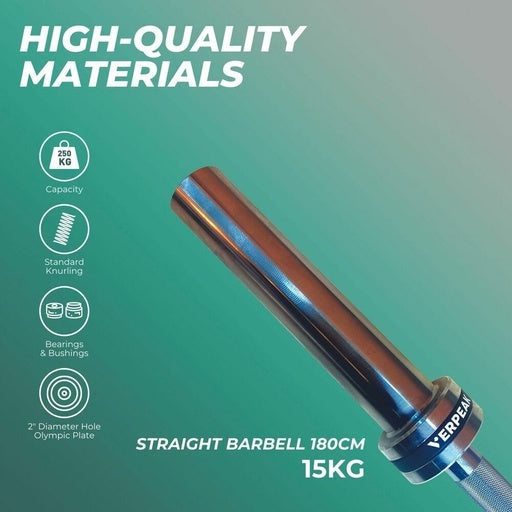 Olympic Barbell 180CM Straight Sports & Fitness Fast shipping On sale
