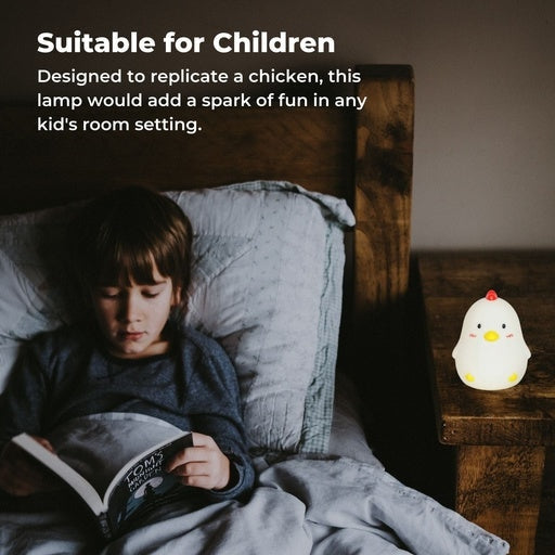 Sleepy Chicken LED Rechargeable Bedside Function Night Lamp Table Fast shipping On sale