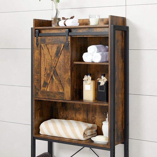 Vasagle Toilet Storage Rack with Shelves Bathroom Cabinet Rectangular Industrial Fast shipping On sale