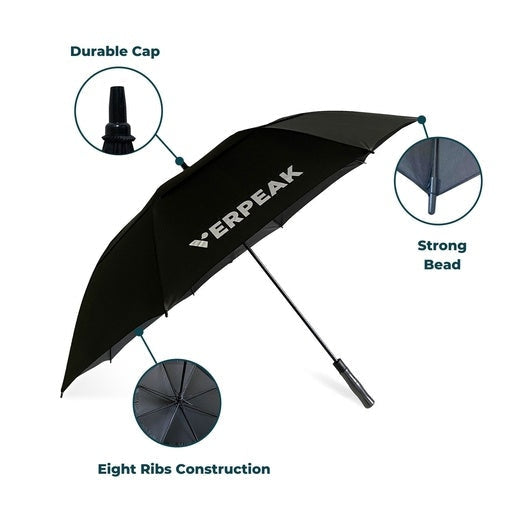 Golf Umbrella 62’ Black Sports & Fitness Fast shipping On sale
