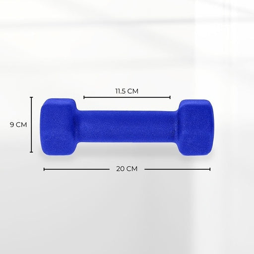 Neoprene Dumbbell 4kg x 2 (Blue) Sports & Fitness Fast shipping On sale