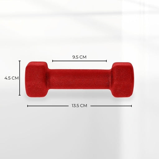 Neoprene Dumbbell 0.5kg x 2 (Red) Sports & Fitness Fast shipping On sale