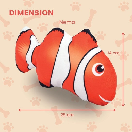 USB Electric Fish Toy Nemo Pet Cat Rechargeable Cares Fast shipping On sale