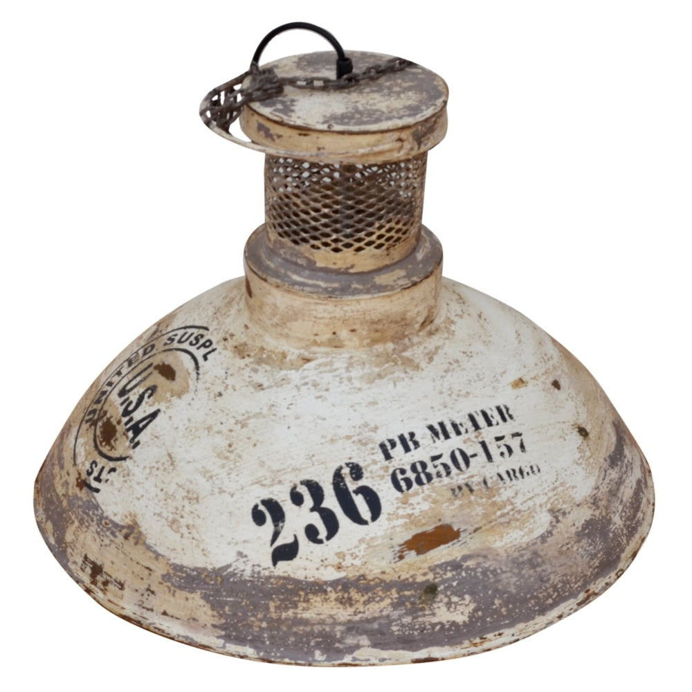 Industrial Rustic NO 236 Washed Iron Lamp Shade Pendant Fast shipping On sale