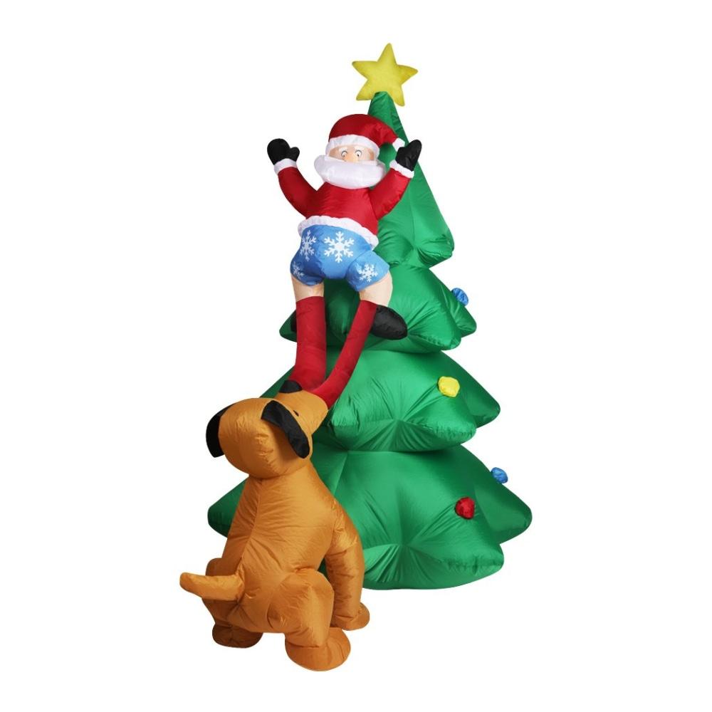 Inflatable Christmas Santa Snowman with LED Light Xmas Decoration Outdoor Type 1 Fast shipping On sale