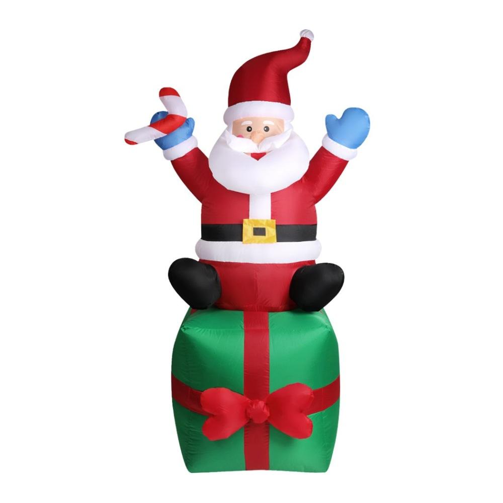 Inflatable Christmas Santa Snowman with LED Light Xmas Decoration Outdoor Type 4 Fast shipping On sale
