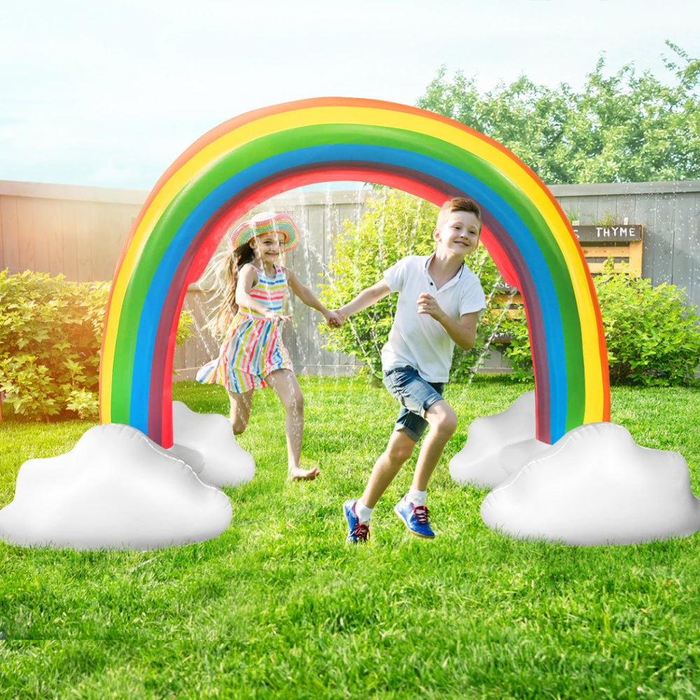Inflatable Sprinkler Water Splash Spray Mat Kids Children Play Pad Pool Outdoor & Spa Fast shipping On sale