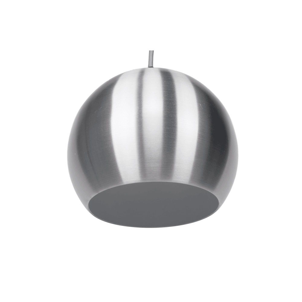 Ines Modern Spherical Cord Drop Metal Pendant Light Lamp - Aluminium Fast shipping On sale