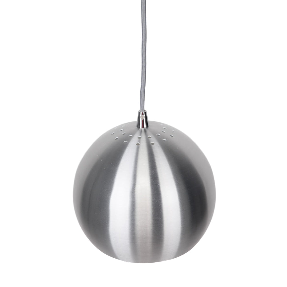 Ines Modern Spherical Cord Drop Metal Pendant Light Lamp - Aluminium Fast shipping On sale