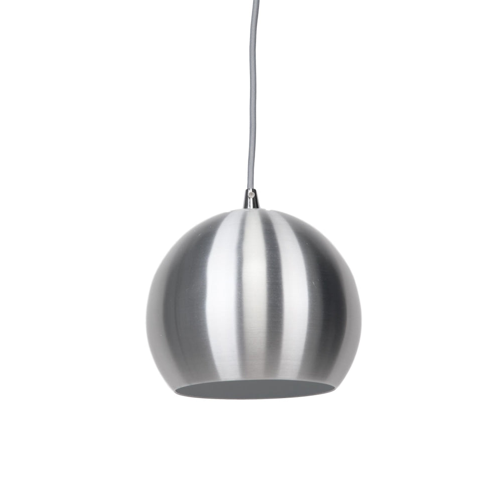 Ines Modern Spherical Cord Drop Metal Pendant Light Lamp - Aluminium Fast shipping On sale