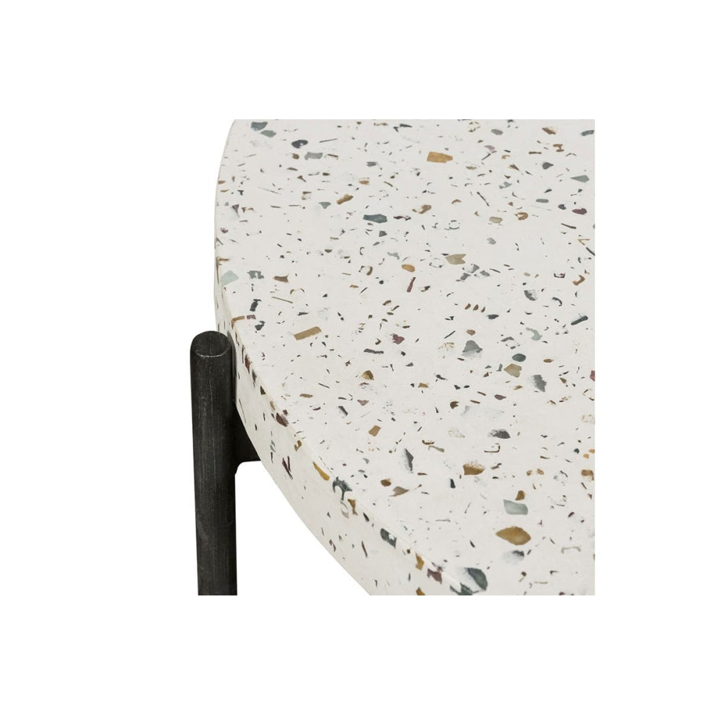 Jaque Terrazzo Coffee Table - 80cm Fast shipping On sale