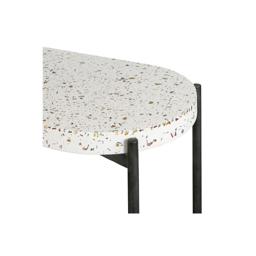 Jaque Terrazzo Hallway Console Hall Table Concrete Top Fast shipping On sale