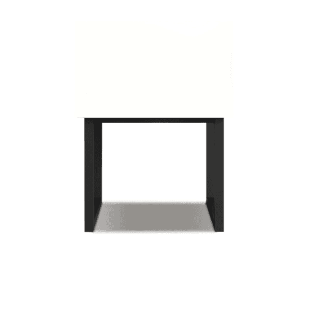 Jaxon Modern Bedside Nighstand Side Table W/ 1-Drawer - Oak/White Fast shipping On sale