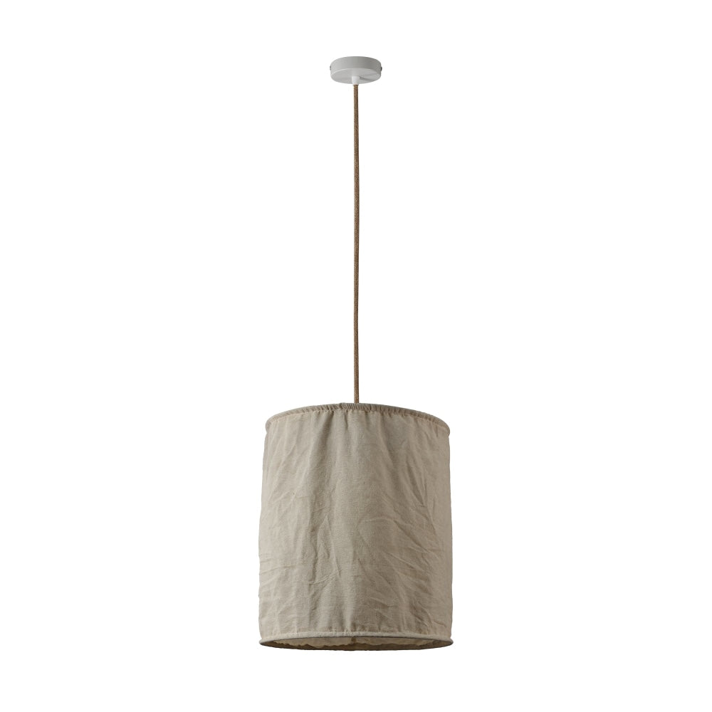 Kidika Linen Pendant Lamp Light Natural Large Fast shipping On sale
