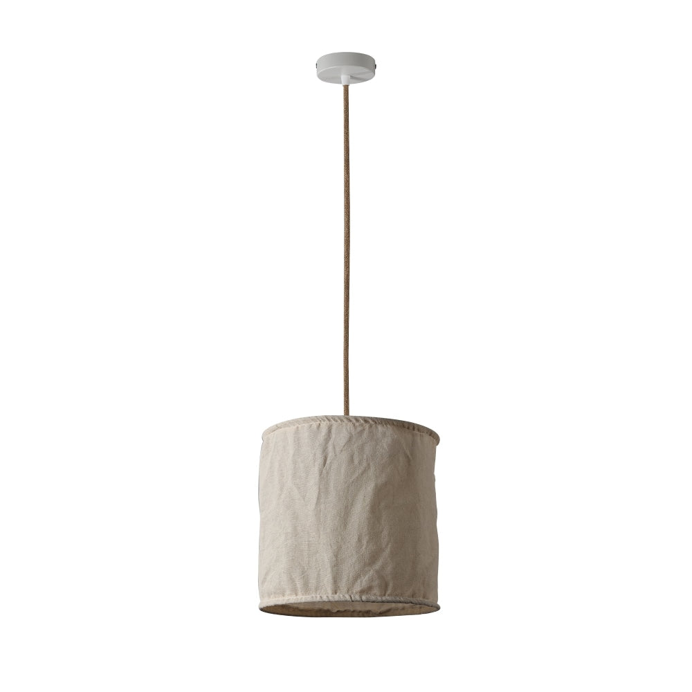 Kidika Linen Pendant Lamp Light Natural Small Fast shipping On sale