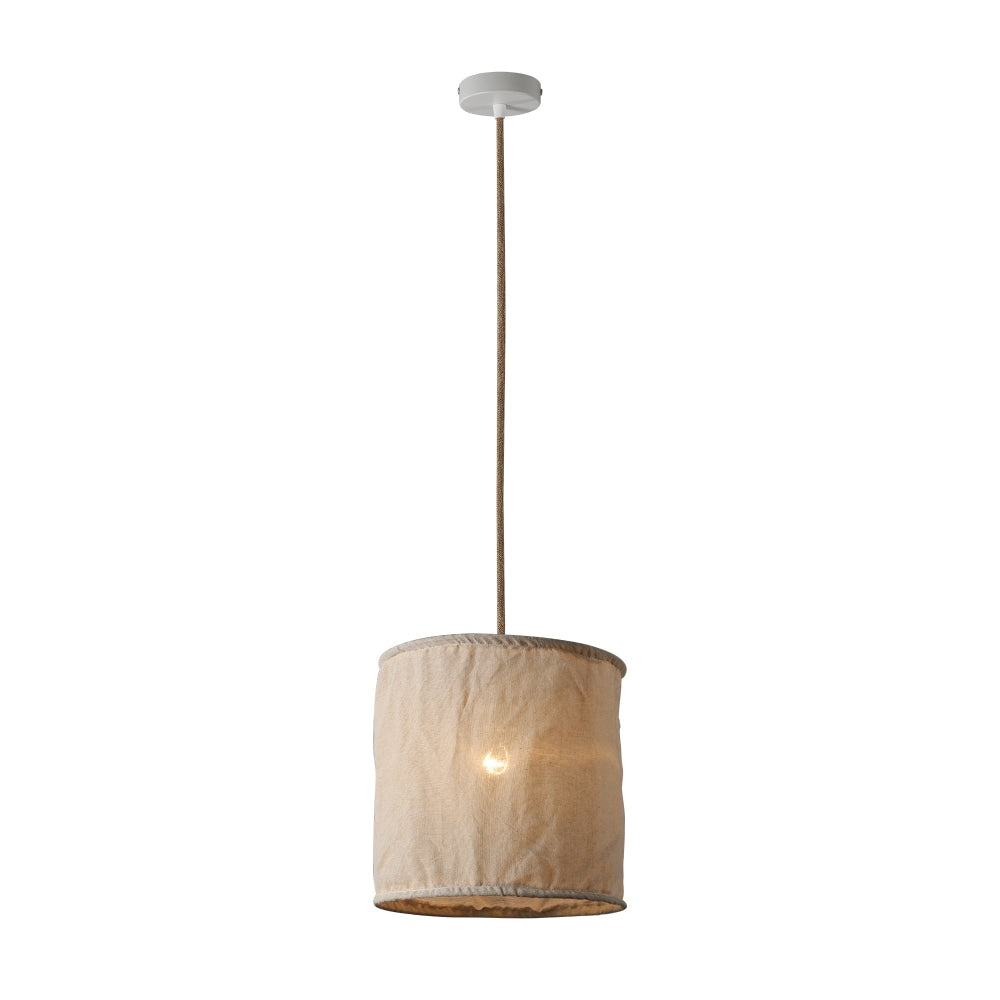 Kidika Linen Pendant Lamp Light Natural Small Fast shipping On sale